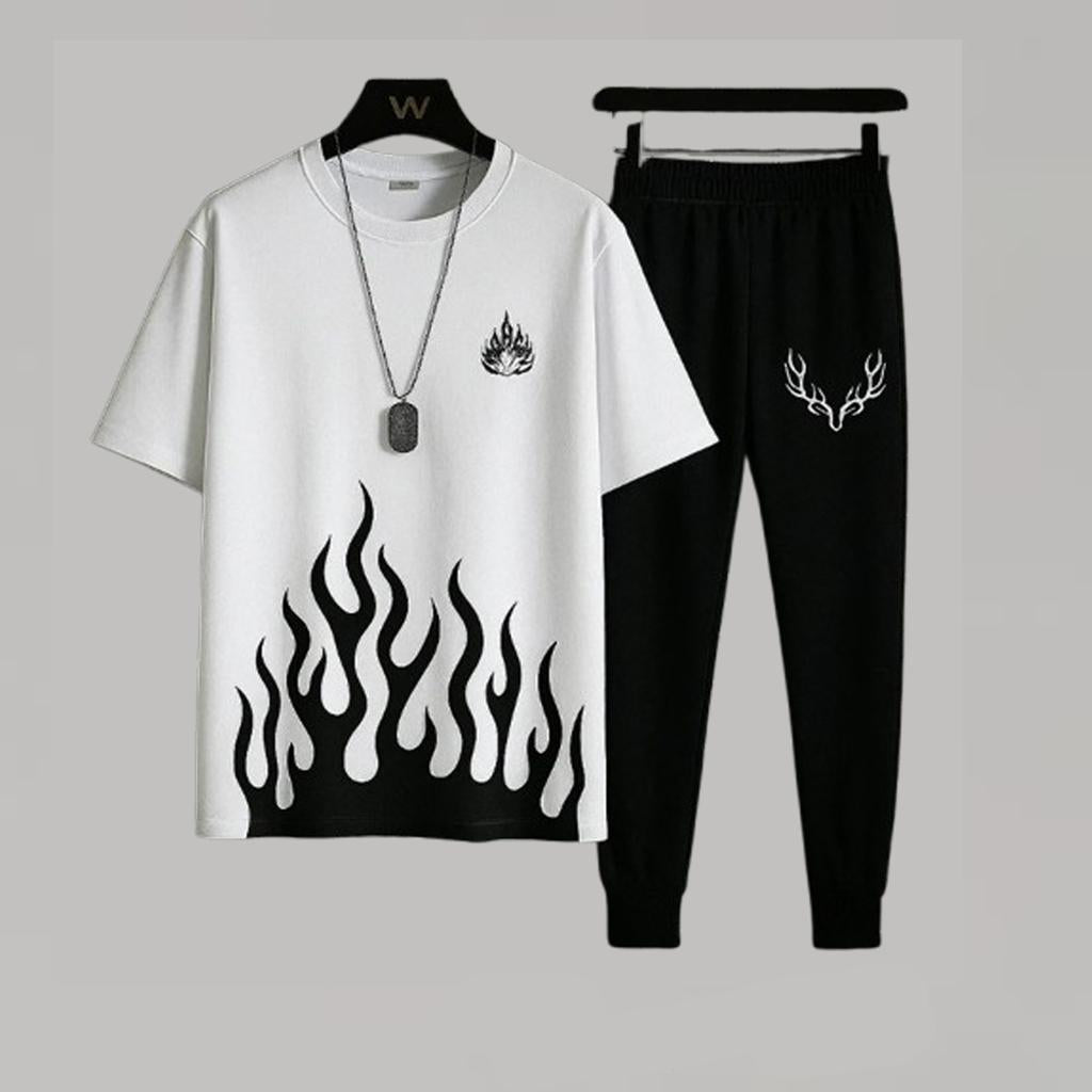 2 Pcs Men's Micro Plain Track Suit NB Collection Shop