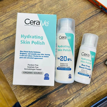 CeraVe Hydrating Skin Polish | Gentle Exfoliating & Moisturizing Face Scrub NB Collection Shop