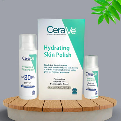 CeraVe Hydrating Skin Polish | Gentle Exfoliating & Moisturizing Face Scrub NB Collection Shop
