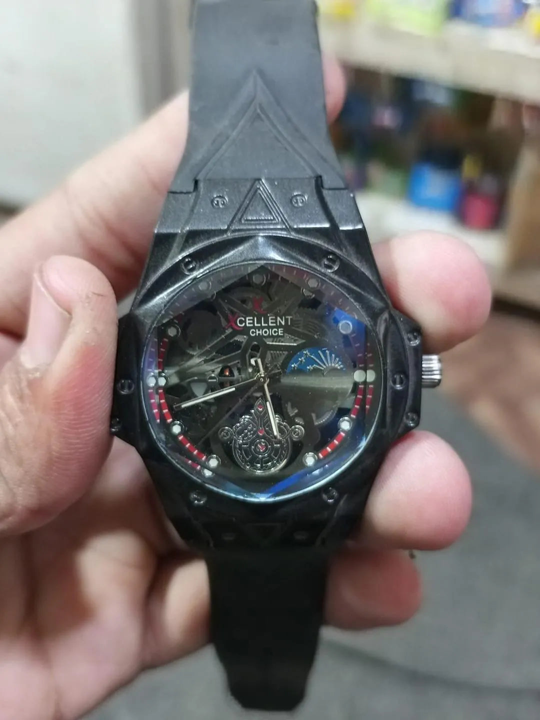 Xcellent Choice Mechanical Skeleton Watch - Urban Stealth Series NB Collection Shop