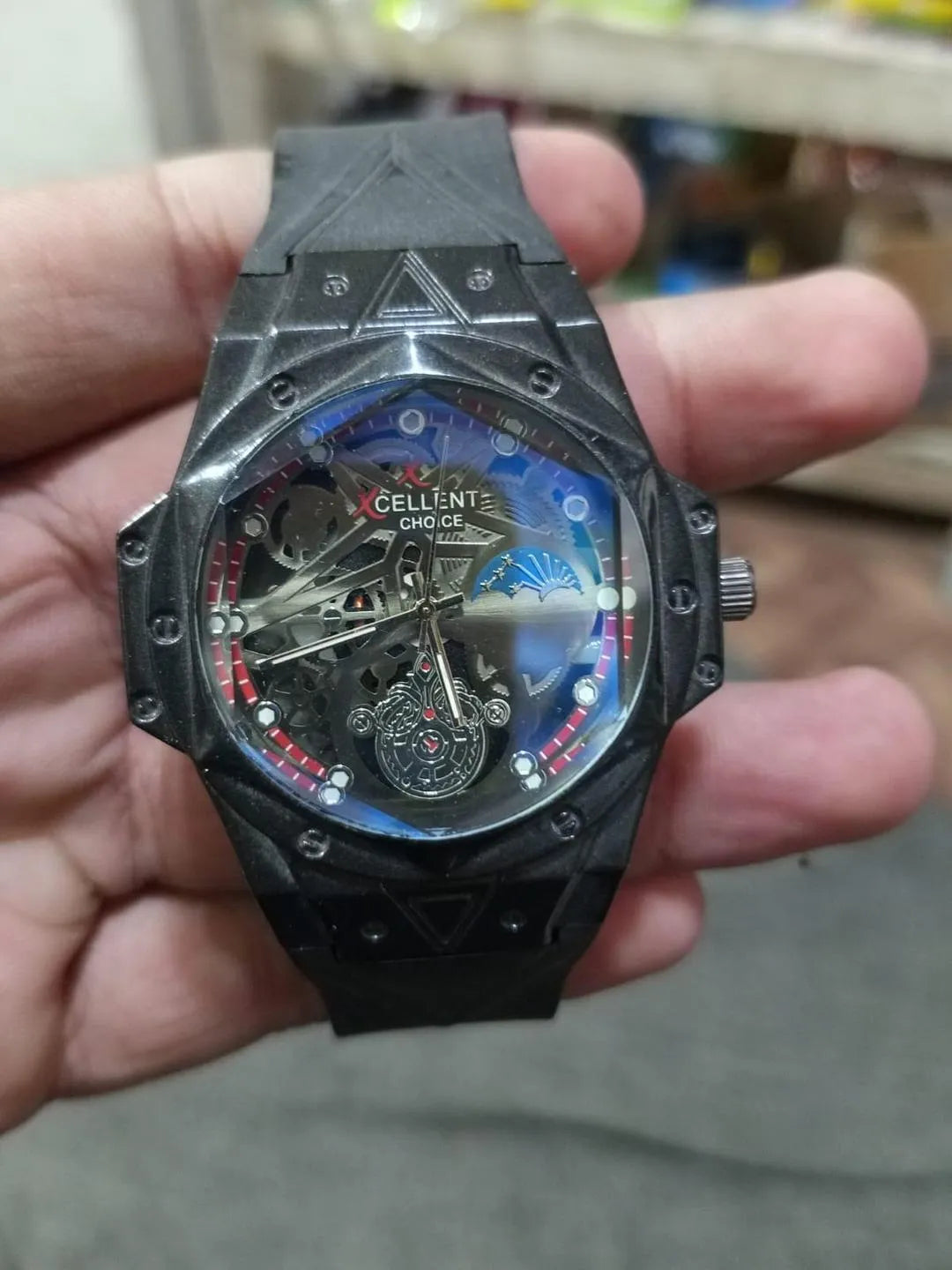 Xcellent Choice Mechanical Skeleton Watch - Urban Stealth Series NB Collection Shop