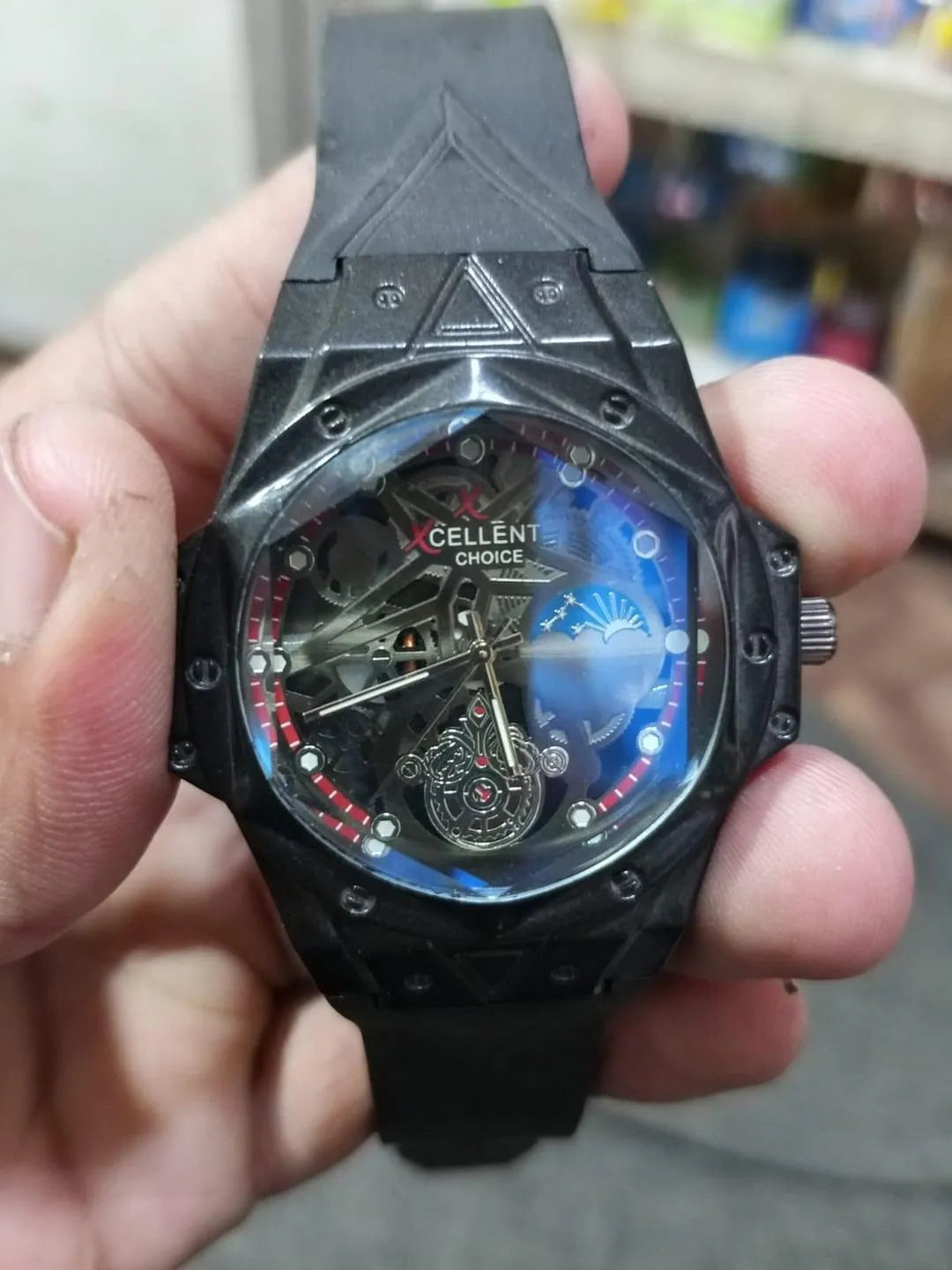 Xcellent Choice Mechanical Skeleton Watch - Urban Stealth Series NB Collection Shop