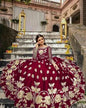 2 Pcs Women's Stitched Shamoz Silk Embroidered Lehenga NB Collection Shop