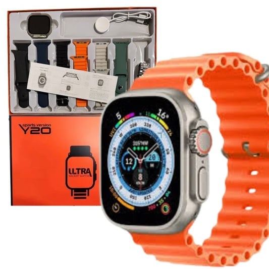Y20 Ultra Smart Watch Sports Edition | 2.2" HD Display Bluetooth Calling Fitness Tracker NB Collection Shop