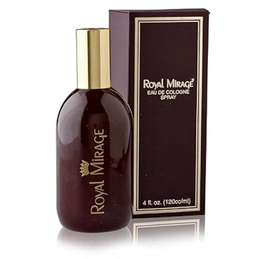 Royal Mirage Eau De Cologne Spray 120ml | Refreshing Long-Lasting Unisex Perfume NB Collection Shop
