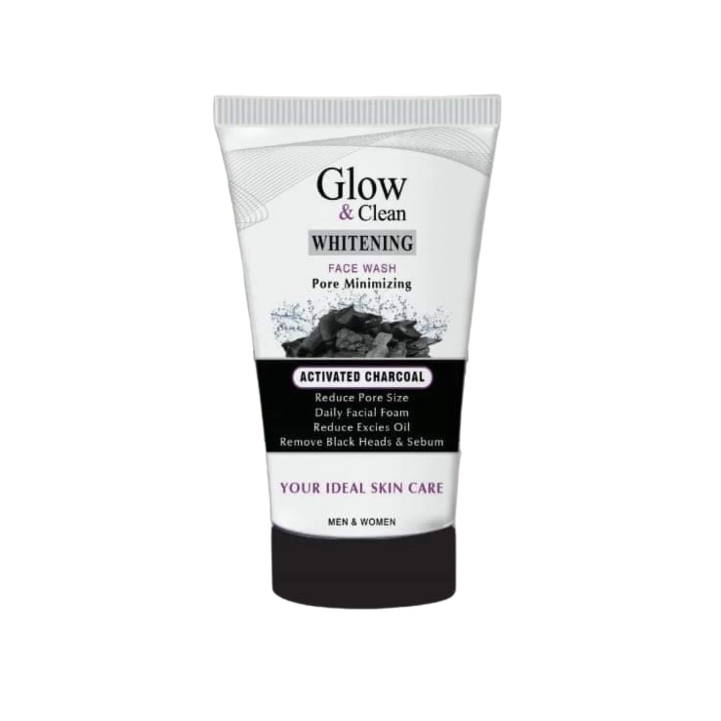 Glow & Clean Charcoal Face Wash | Deep Cleansing Oil Control & Pore Care NB Collection Shop