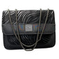 Luxury Women’s Shoulder Bag in Charcoal Black Faux Leather for Casual, Work, and Formal Use NB Collection Shop