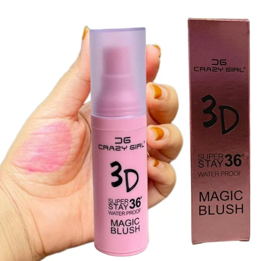 Crazy Girl 36H Magic Waterproof Blush | Long-Lasting 3D Glow Makeup for Girls & Women NB Collection Shop