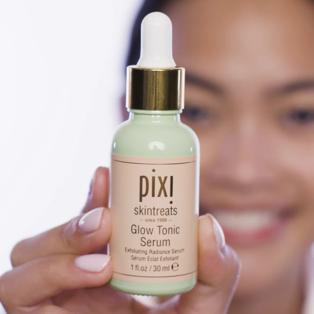 Pixi Glow Tonic Serum 30ml Lightweight Hydrating and Exfoliating Facial Serum with Glycolic Acid NB Collection Shop