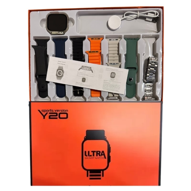 Y20 Ultra Smart Watch Sports Edition | 2.2" HD Display Bluetooth Calling Fitness Tracker NB Collection Shop