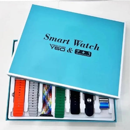 Y60 Smart Watch Ultra 7+1 Sports Edition | Full Touch Display Fitness Tracker NB Collection Shop