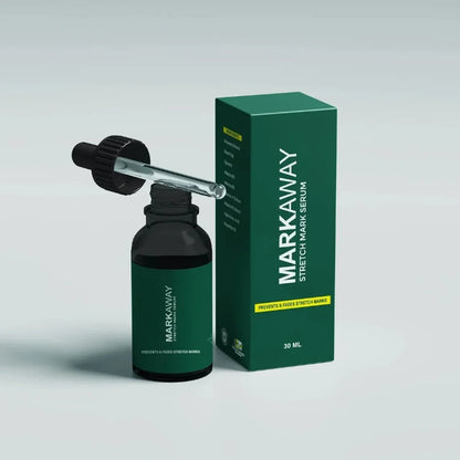 Markaway Stretch Mark Serum 30ml | Herbal Formula for Scars & Skin Elasticity NB Collection Shop