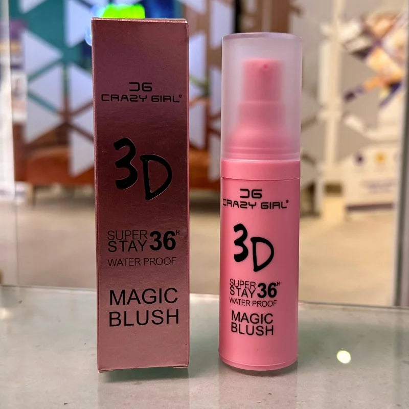 Crazy Girl 36H Magic Waterproof Blush | Long-Lasting 3D Glow Makeup for Girls & Women NB Collection Shop