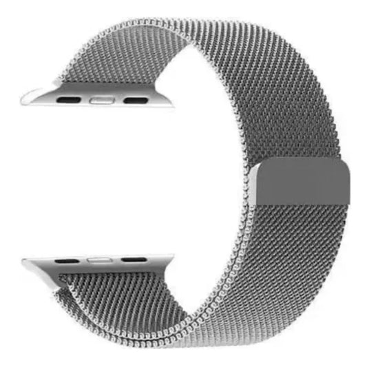 Grey | Apple Watch Milanese Magnetic Loop Strap | Stainless Steel Band  | 42mm / 44mm / 45mm NB Collection Shop