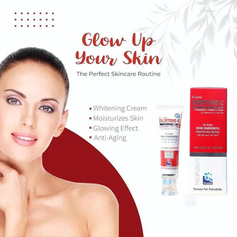 Eventone-C Skin Brightening Cream with L-Glutathione & Vitamin C for Radiant, Even-Toned Skin NB Collection Shop