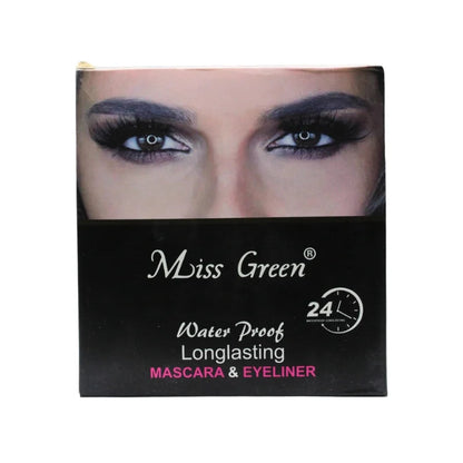 Miss Green FIT ME Waterproof Mascara & Eyeliner | 2-in-1 Long-Lasting Eye Makeup Duo NB Collection Shop