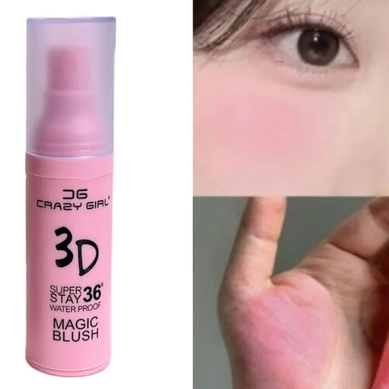 Crazy Girl 36H Magic Waterproof Blush | Long-Lasting 3D Glow Makeup for Girls & Women NB Collection Shop