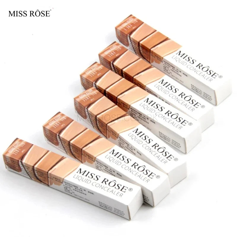 MISS ROSE Liquid Concealer | Ivory 6 | Waterproof High-Coverage Formula (5ml) NB Collection Shop
