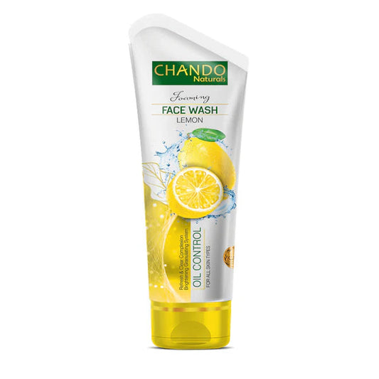 Face Wash | Chando Naturals Lemon Oil Control Face Wash 100ml Gentle Cleanser for Oily and Combination Skin NB Collection Shop