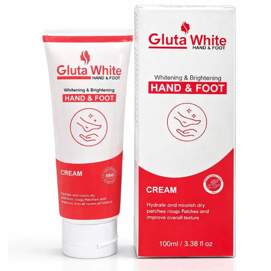 Gluta White Hand & Foot Whitening Cream 100ml | Best Whitening, Moisturizing & Brightening NB Collection Shop