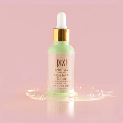 Pixi Glow Tonic Serum 30ml Lightweight Hydrating and Exfoliating Facial Serum with Glycolic Acid NB Collection Shop
