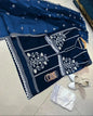 3 Pcs Women's Stitched Organza Embroidered Suit NB Collection Shop