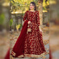 3 Pcs Women's Stitched Shamoz Silk Embroidered Lehenga Choli NB Collection Shop