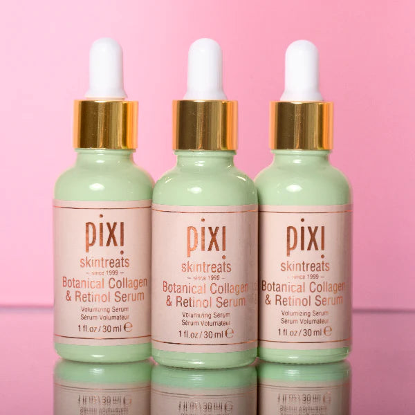 Pixi Botanical Collagen and Retinol Serum 30ml Concentrated Volumizing Anti-Aging Serum for All Skin Types NB Collection Shop