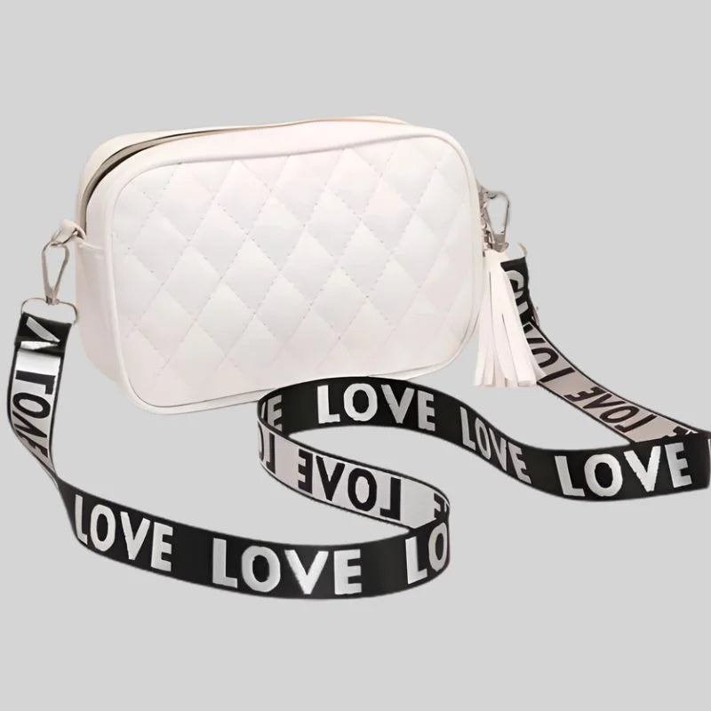 White Leather Handbag for Girls & Women | Stylish Shoulder & Crossbody Bag | Daily Use & Gift NB Collection Shop