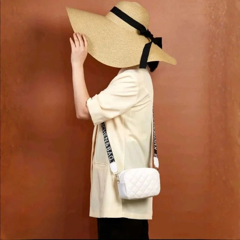 White Leather Handbag for Girls & Women | Stylish Shoulder & Crossbody Bag | Daily Use & Gift NB Collection Shop