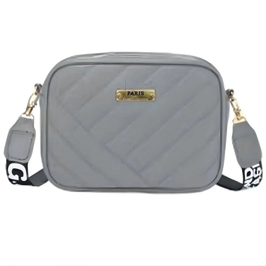 Gray Leather Handbag for Girls & Women | Stylish Shoulder & Crossbody Bag | Daily Use & Gift NB Collection Shop
