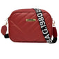 Maroon Leather Handbag for Girls & Women | Stylish Shoulder & Crossbody Bag | Daily Use & Gift NB Collection Shop