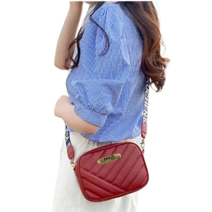 Maroon Leather Handbag for Girls & Women | Stylish Shoulder & Crossbody Bag | Daily Use & Gift NB Collection Shop