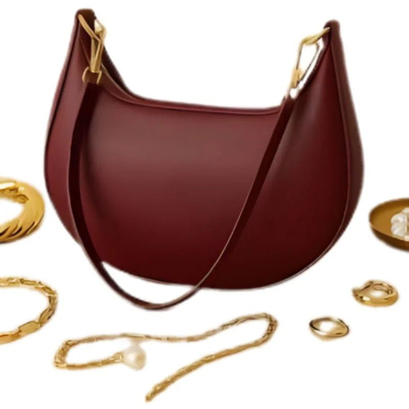 Maroon  Luxury Fashion Hand Bag for Girls & Ladies | Stylish Shoulder & Crossbody Bag | Long Strap NB Collection Shop