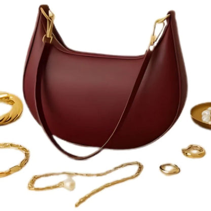 Maroon  Luxury Fashion Hand Bag for Girls & Ladies | Stylish Shoulder & Crossbody Bag | Long Strap NB Collection Shop