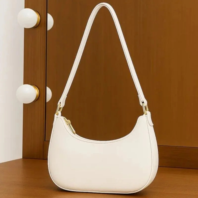 White Luxury Fashion Hand Bag for Girls & Ladies | Stylish Shoulder & Crossbody Bag | Long Strap NB Collection Shop