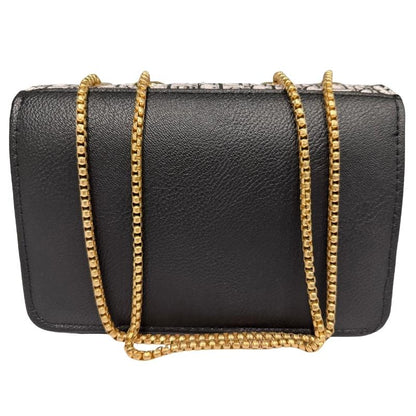 Black | Dior Oblique Canvas & Leather Flap Clutch | Luxury Designer Handbag for Women NB Collection Shop
