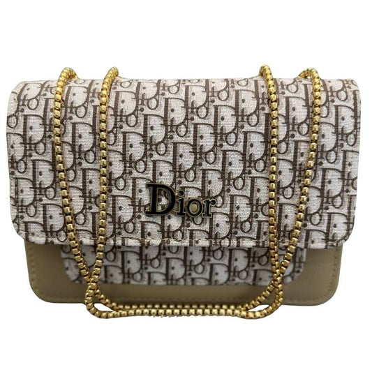 Beige | Dior Oblique Canvas & Leather Flap Clutch | Luxury Designer Handbag for Women NB Collection Shop