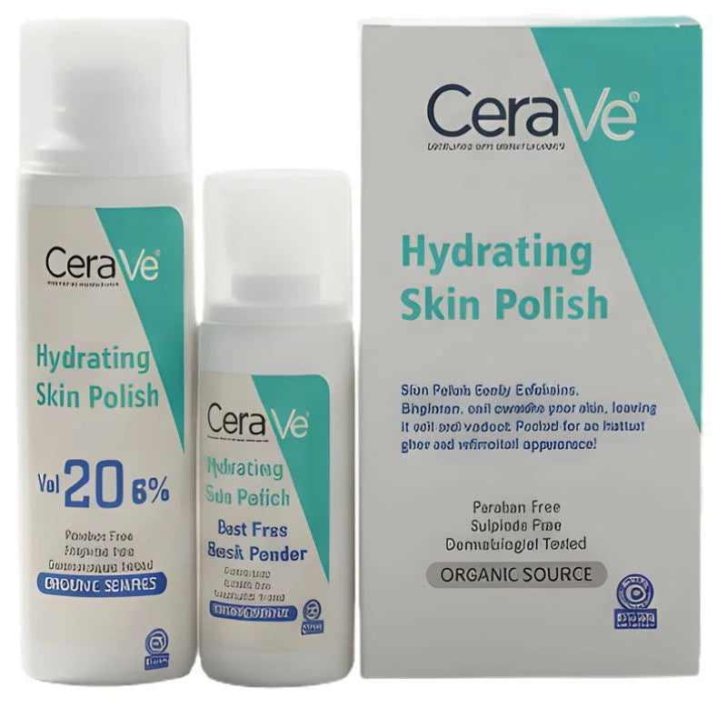 CeraVe Hydrating Skin Polish | Gentle Exfoliating & Moisturizing Face Scrub NB Collection Shop