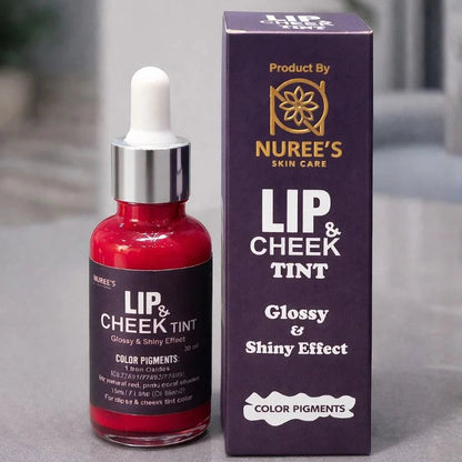 Glossy Lip & Cheek Tint | High-Shine Finish, Long-Lasting Color Pigments & Moisturizing Oils NB Collection Shop