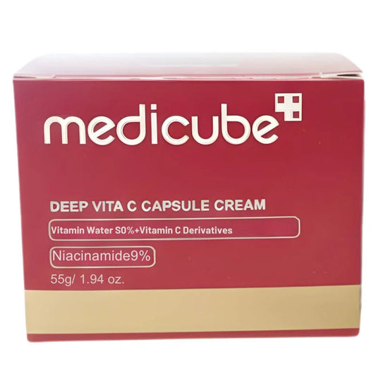 Medicube Deep Vita C Capsule Cream | Brightening Vitamin C Moisturizer - NB Collection Shop