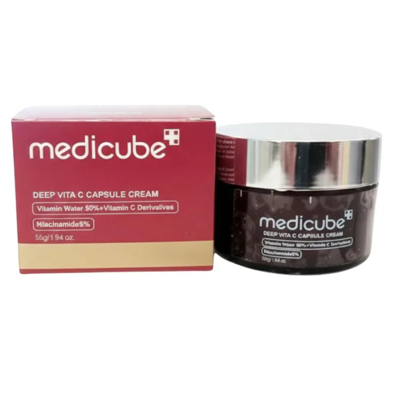 Medicube Deep Vita C Capsule Cream | Brightening Vitamin C Moisturizer - NB Collection Shop