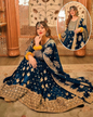 3 Pcs Women's Stitched Chiffon Embroidered Suit NB Collection Shop