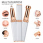 2-in-1 Flawless Facial Hair Remover & Eyebrow Trimmer | USB Rechargeable, Painless & Portable | White NB Collection Shop