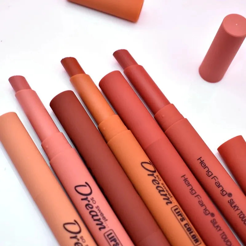 Hengfang Matte Dream Lipstick Set – 6-Piece Long-Lasting Nude Shades | Waterproof, Smooth Finish NB Collection Shop